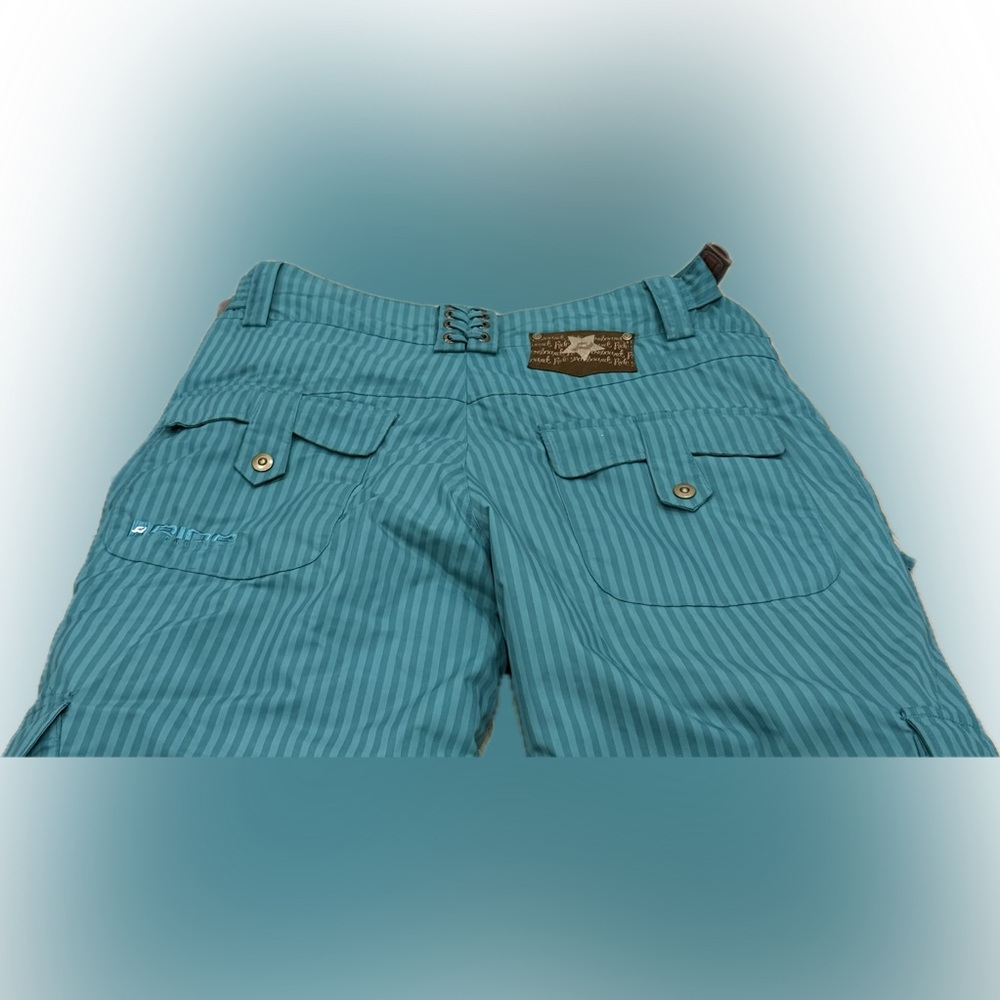 Ride Snowboards Women’s Teal Waterproof Snowboard Pants Size Medium - Picture 3 of 8